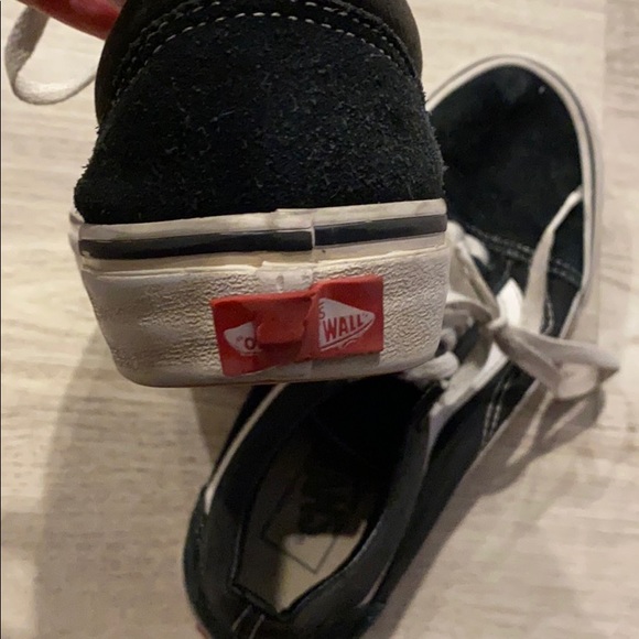 Vans, black & white, size 6.5, - Picture 3 of 3